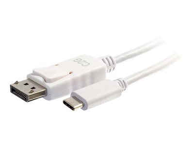 C2G 12ft USB C to DisplayPort 4K Cable White