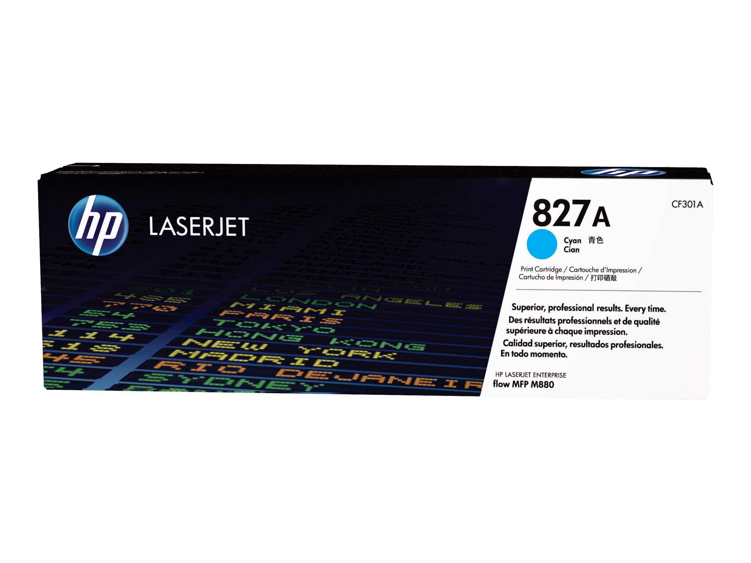 Hp 827a Cyan Original Laserjet Toner Cartridge Cf301a Hp 827a Cyan Original Laserjet Toner Cartridge Cf301a