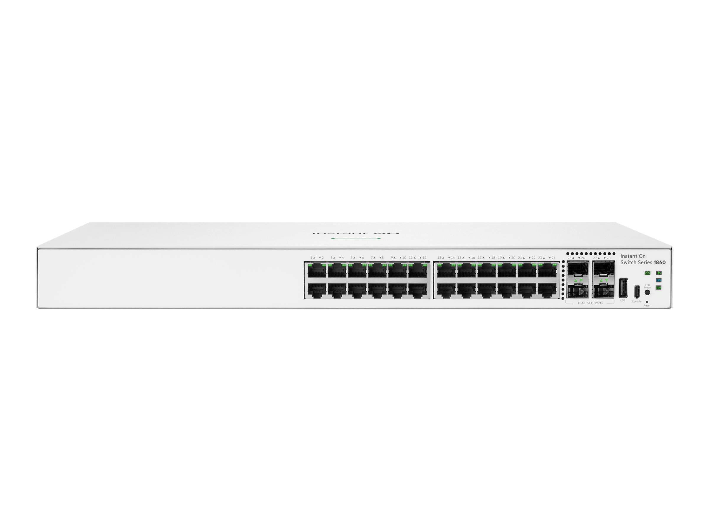 HPE Networking Instant On 1840 Switch, 24x 1GBase-T, 4x SFP