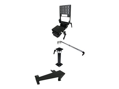 Havis Premium - Mounting kit (heavy duty vehicle specific base plate, heavy duty pole with height adjust handle, keyboard mount, motion device, stability support arm, monitor mount)