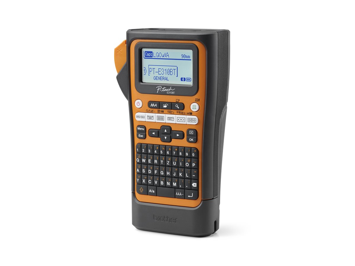 Brother P-Touch PT-E310BTVP - nástroj pro tvorbu vlastních obalů na disky - Č/B - převod tepla