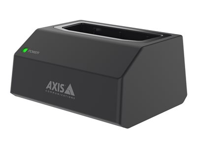 Axis W700 Charge and sync station + AC power adapter 9 Watt (body camera connector) black 