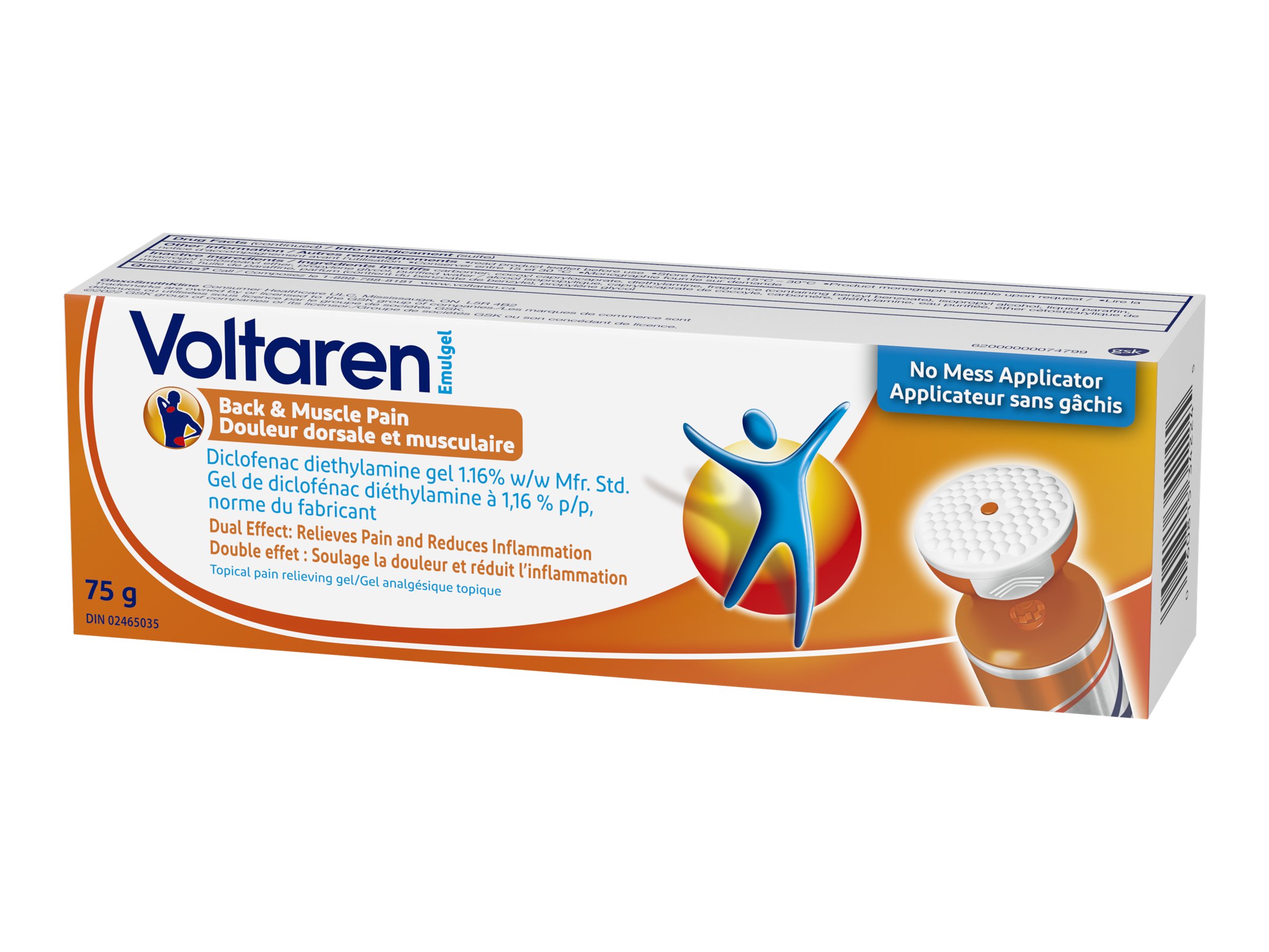 Voltaren Emulgel Back & Muscle Pain - 75g