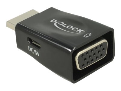 DELOCK Adapter HDMI-A St > VGA Bu - 65902