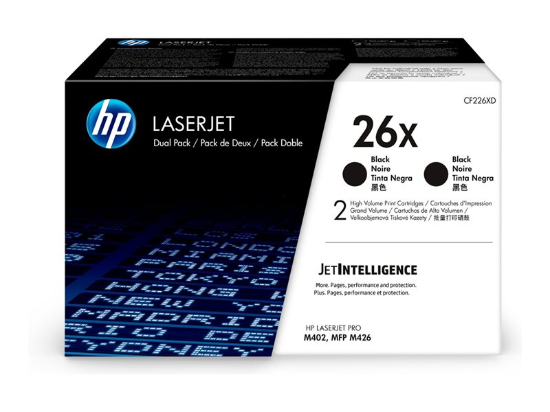 HP 26X LaserJet Cartouches de Toner Noir