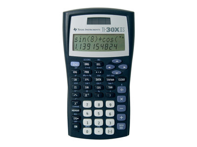 Texas Instruments TI-30X IIS Scientific calculator 10 digits + 2 exponents 