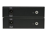 Startech 10/100 Mbps Ethernet Single Mode WDM Fiber Media Converter Kit SC 20km (ET90110WDM2) - fibre media converter - 10Mb 