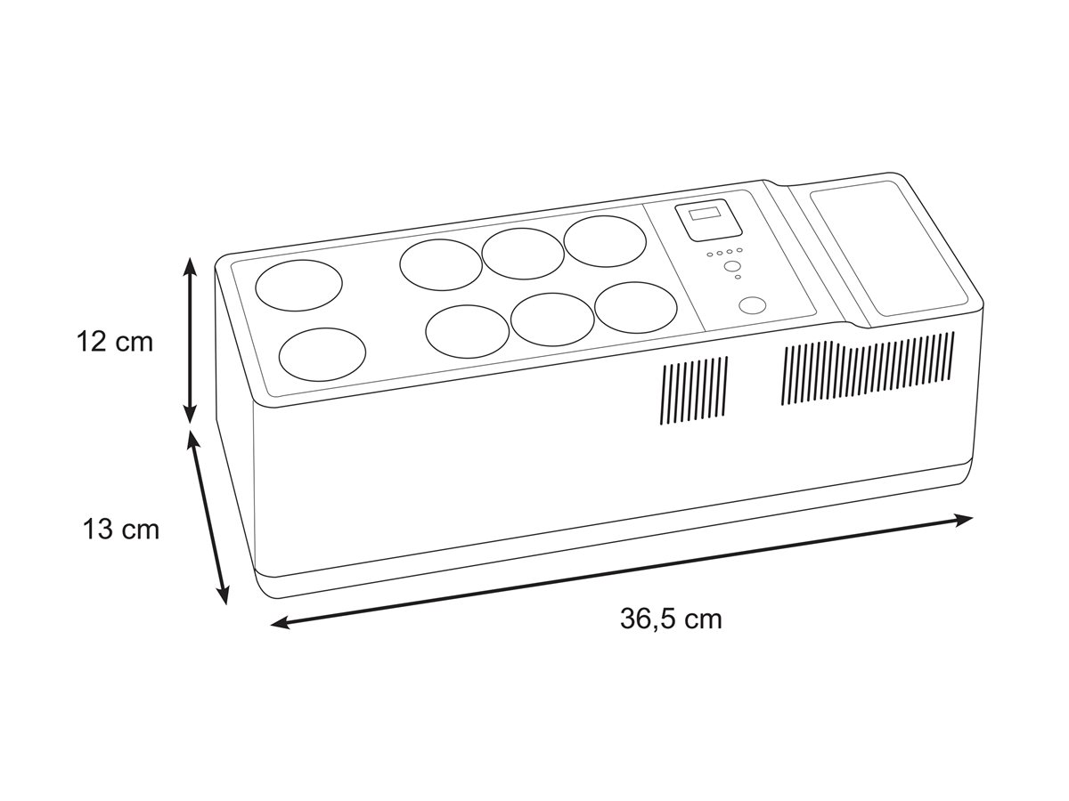APC Back-UPS 650, 1USB charging port – foto 8