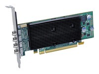 Matrox M9148 - Graphics card - M9148 - 1 GB - PCIe x16 low profile - 4 x Mini DisplayPort