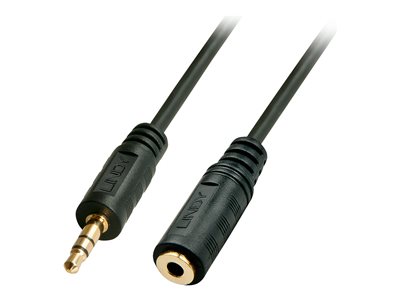 C ble audio Premium jack stéréo 3,5mm m le/femelle, 3m