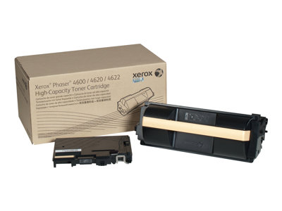 Xerox Phaser 4622 High Capacity black original toner cartridge for 