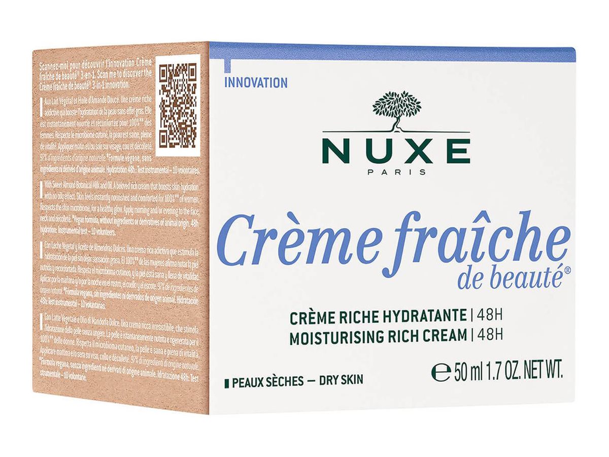 Nuxe Cr Me Fra Che De Beaut Hour Rich Moisturizing Cream Ml