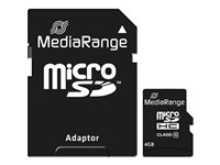 MediaRange microSDHC 4GB 15MB/s