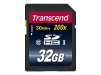 Transcend - Carte mémoire flash - 32 Go - Class 10 