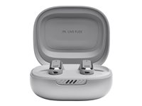 JBL LIVE Flex Trådløs Ægte trådløse øretelefoner Sølv