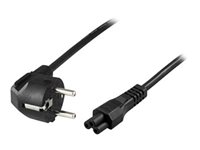 DELTACO DEL-109HA Strømkabel 10m Sort