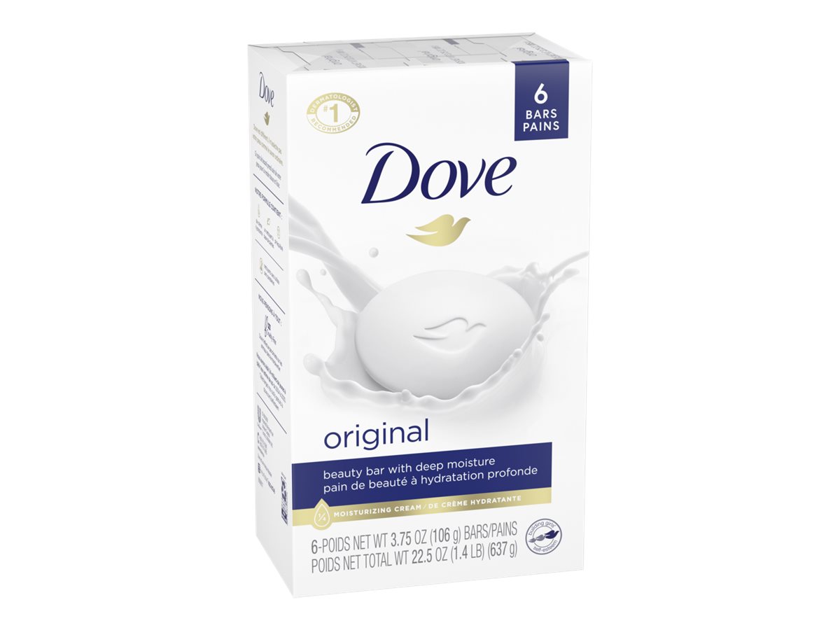 Dove White Beatuy Bar - 6 x 106g