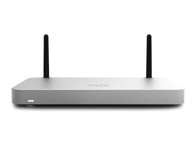 Cisco Meraki MX67W security appliance Wi-Fi Product shot Front 79350