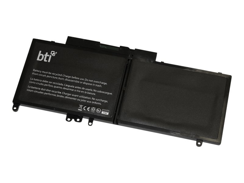 BTI DL-E5550 - Notebook battery (equivalent to: Dell 451-BBLN, Dell 8V5GX, Dell G5M10, Dell WYJC2, Dell 451-BBLK, Dell PF59Y)
