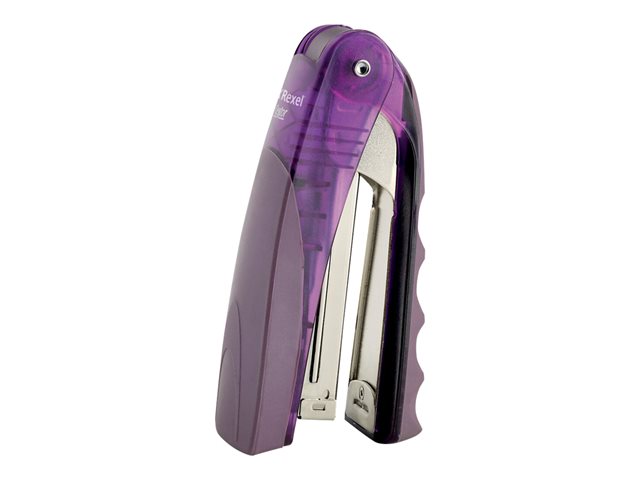 Rexel Centor Stapler 25 Sheets Translucent Purple