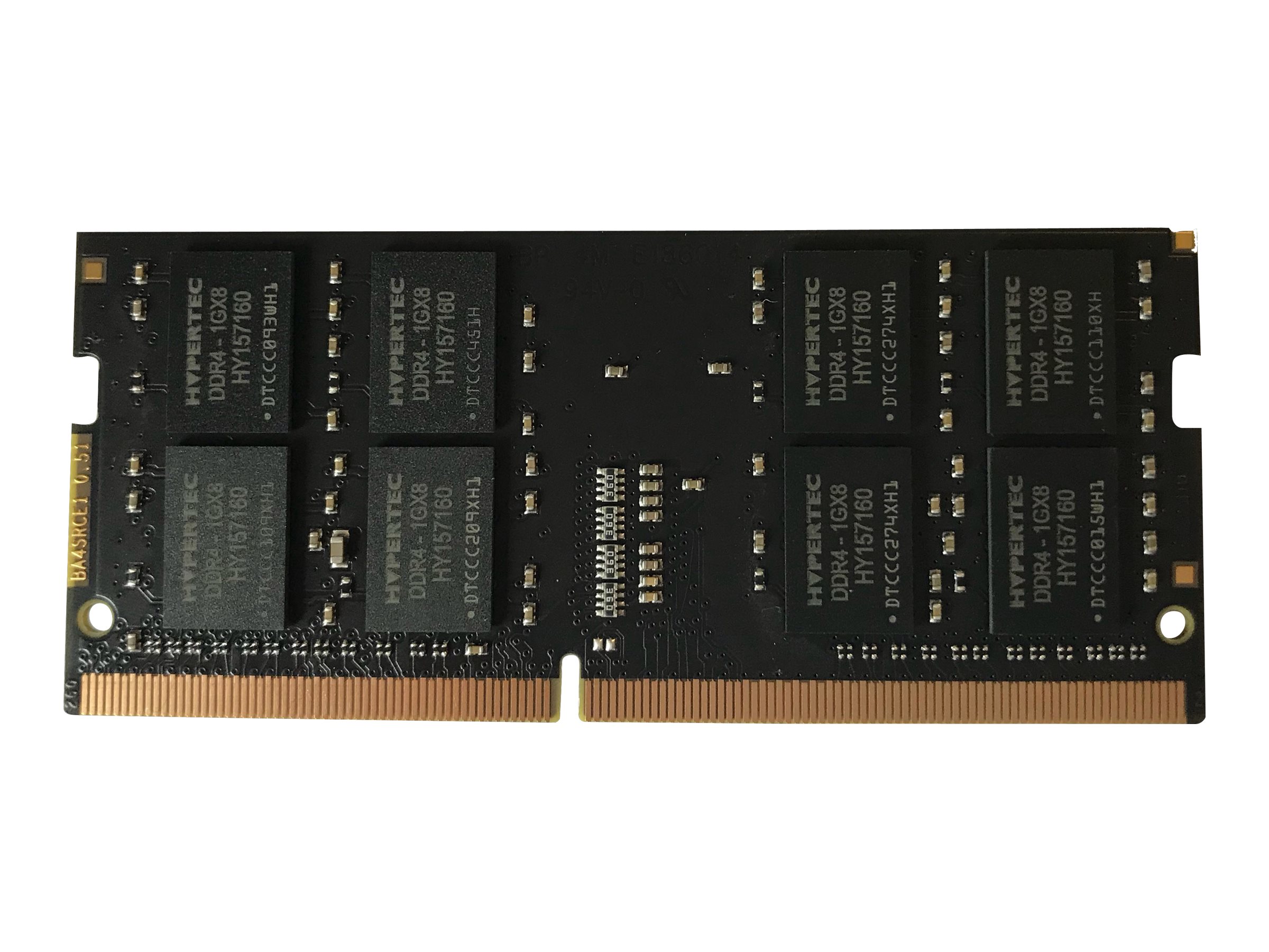 An image of Hypertec - DDR4 - module - 16 GB - SO-DIMM 260-pin - 2666 MHz / PC4-21300 - unbuffered