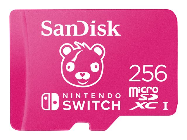 SANDISK Nintendo MicroSD UHS I 256GB SDSQXAO-256G-GN6ZG