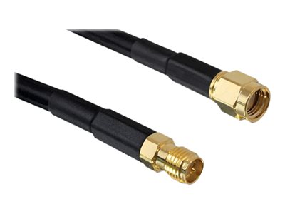 DELOCK Antennenkabel RP-SMA -> RP-SMA St/Bu 15.00m