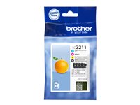 BROTHER LC3211VAL Pack of 4 cartridges