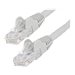 StarTech.com 30ft (9m) LSZH CAT6 Ethernet Cable, 10 Gigabit Snagless RJ45 100W PoE Patch Cord, CAT 6 10GbE UTP Network Cable w/Strain Relief, Gray/Fluke Tested/ETL/Low Smoke Zero Halogen