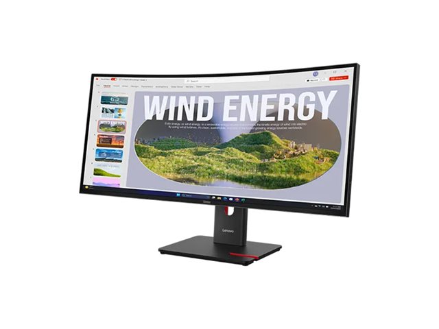 Lenovo ThinkVision T34WD-40 - LED monitor - zakřivená - 34" - HDR – foto 2