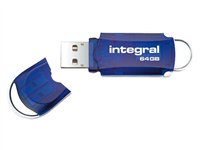 Integral Europe Courier USB 2.0 Flash Drive INFD64GBCOU