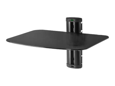 Peerless Single AV Wall Shelf with Glass ESHV20