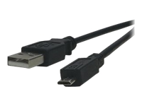 CONNEkT GEAR - USB cable - USB (M) to Micro-USB Type B (M) - 2 m - black