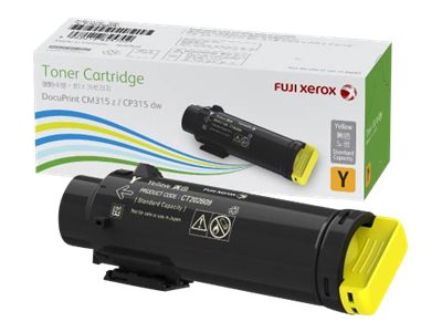 FUJIFILM high capacity yellow original toner Product shot Right-angle 79250
