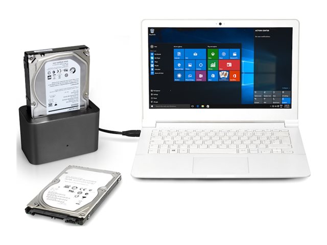 PORT HDD DOCKING STATION SATA 2,5+3.5