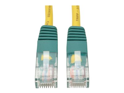 Eaton Tripp Lite Series Cat5e 350 MHz Crossover Molded (UTP) Ethernet Cable (RJ45 M/M), PoE