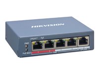 Hikvision Pro Series DS-3E1105P-EI Switch 4-porte 10/100  PoE+