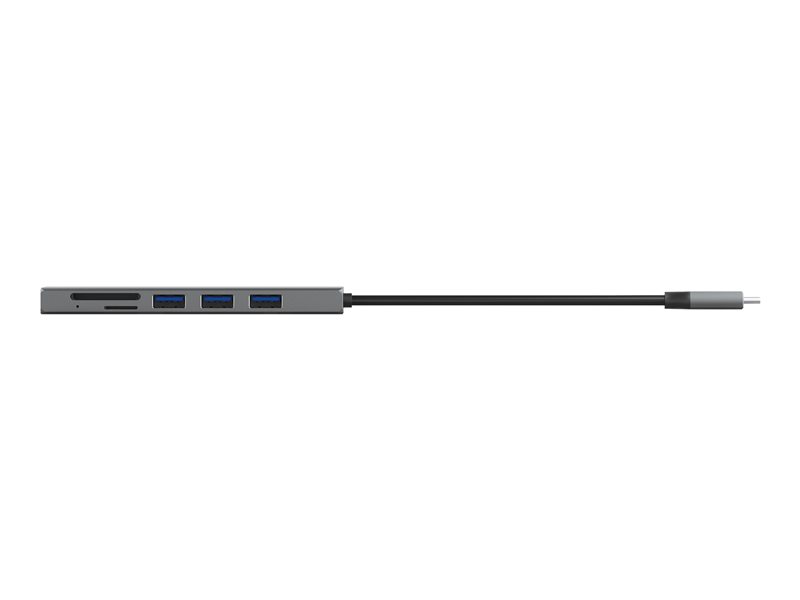 TRUST Hub USB-C HALYX 5 ports 3 USB 1 SD
