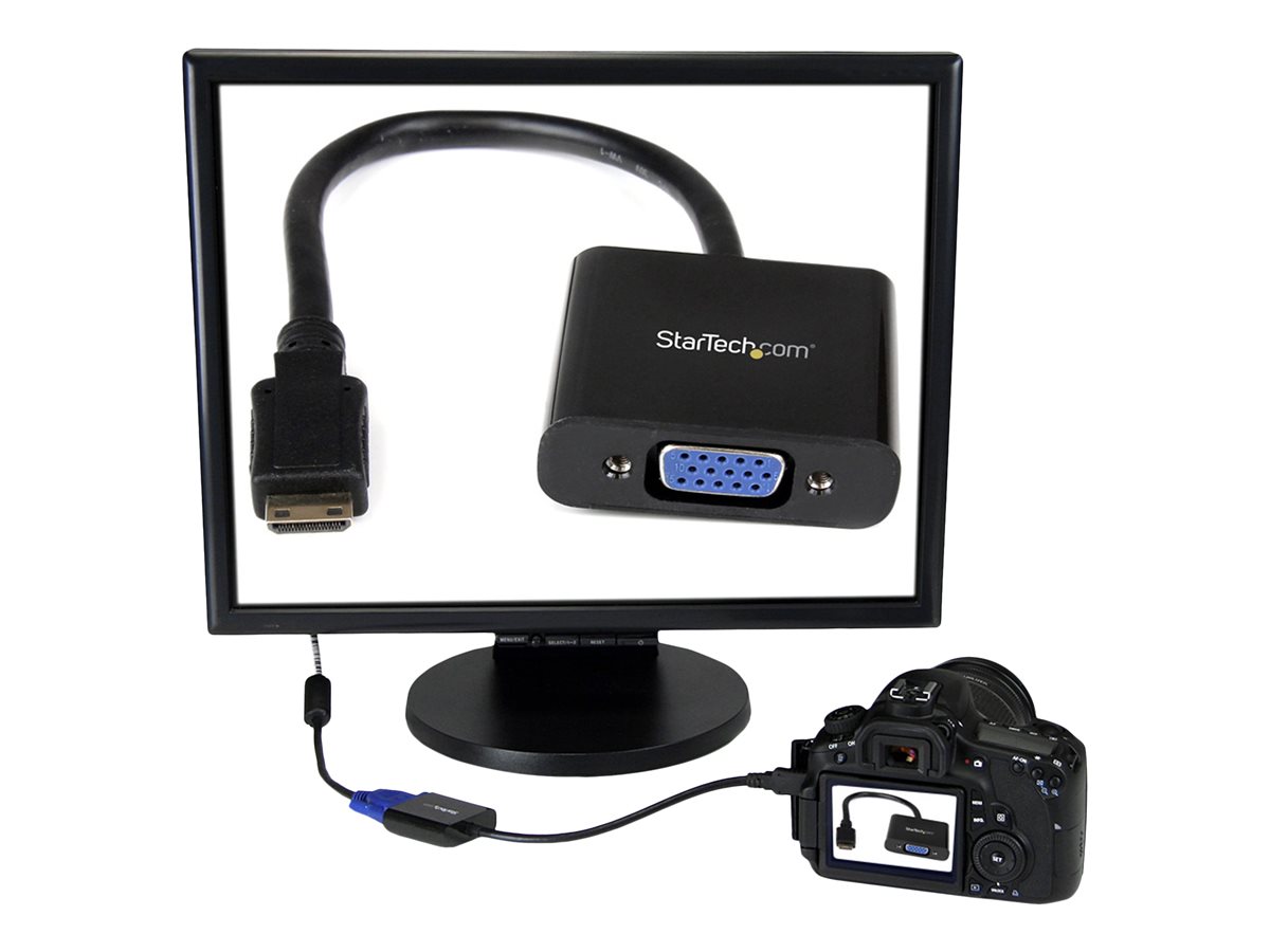 Mini HDMI to VGA Adapter...