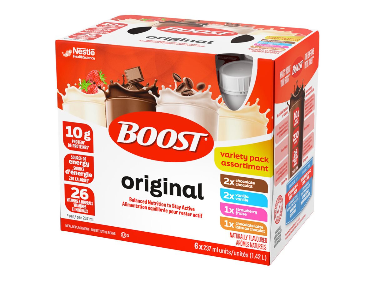 BOOST Original Protein Drink - Variety - 6 x 237ml