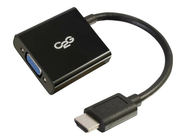 Image of C2G HDMI to VGA Adapter Converter Dongle - video converter - black