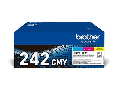 TN242CMY Value Pack - 3-pack - yellow, cyan, magen
