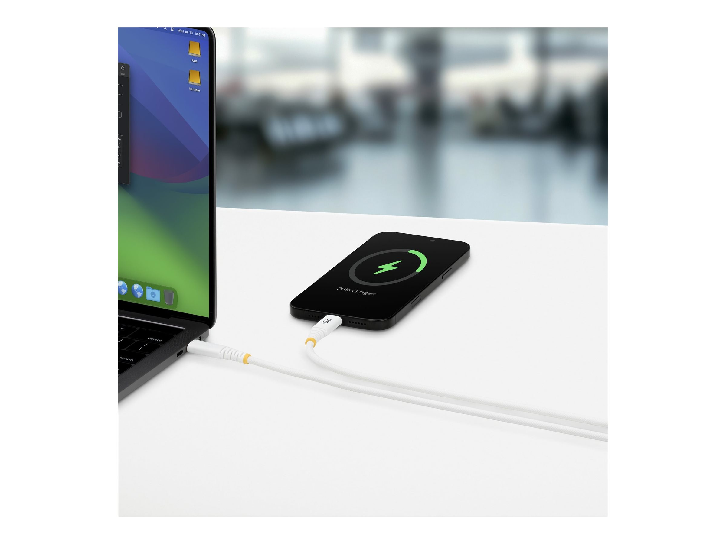 StarTech USB-C cable USB-C to USB-C 2 Usage / lifestyle Right-angle 72801