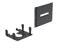 SpacePole Mounting component (plate cover) for printer metal black stand 
