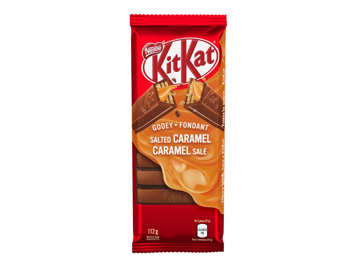 NESTLE KitKat Bar - Gooey Salted Caramel - 112g