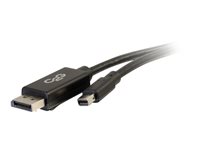C2G 10ft 4K Mini DisplayPort to DisplayPort Cable 4K 30Hz Black M/M DisplayPort cable 