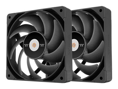 THERMALTAKE TOUGHFAN 12 PRO HIGH STATIC PRESSURE COOLING FAN, 120MM 2 PACK