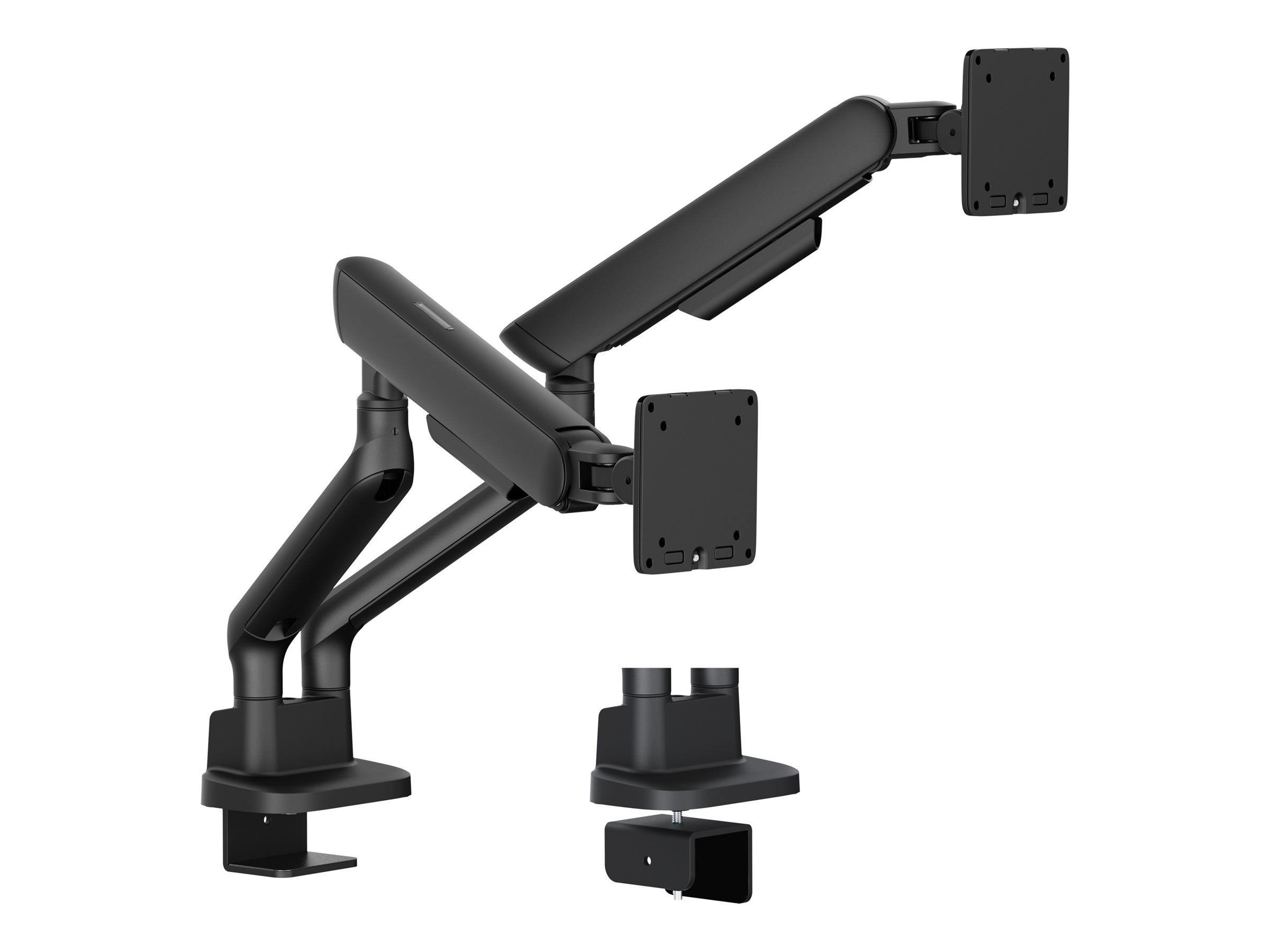 Lumi LDT118 Series LDT118-C024 mounting kit mechanical spring for 2 LCD displays / curved LCD Product shot Left-angle 79900