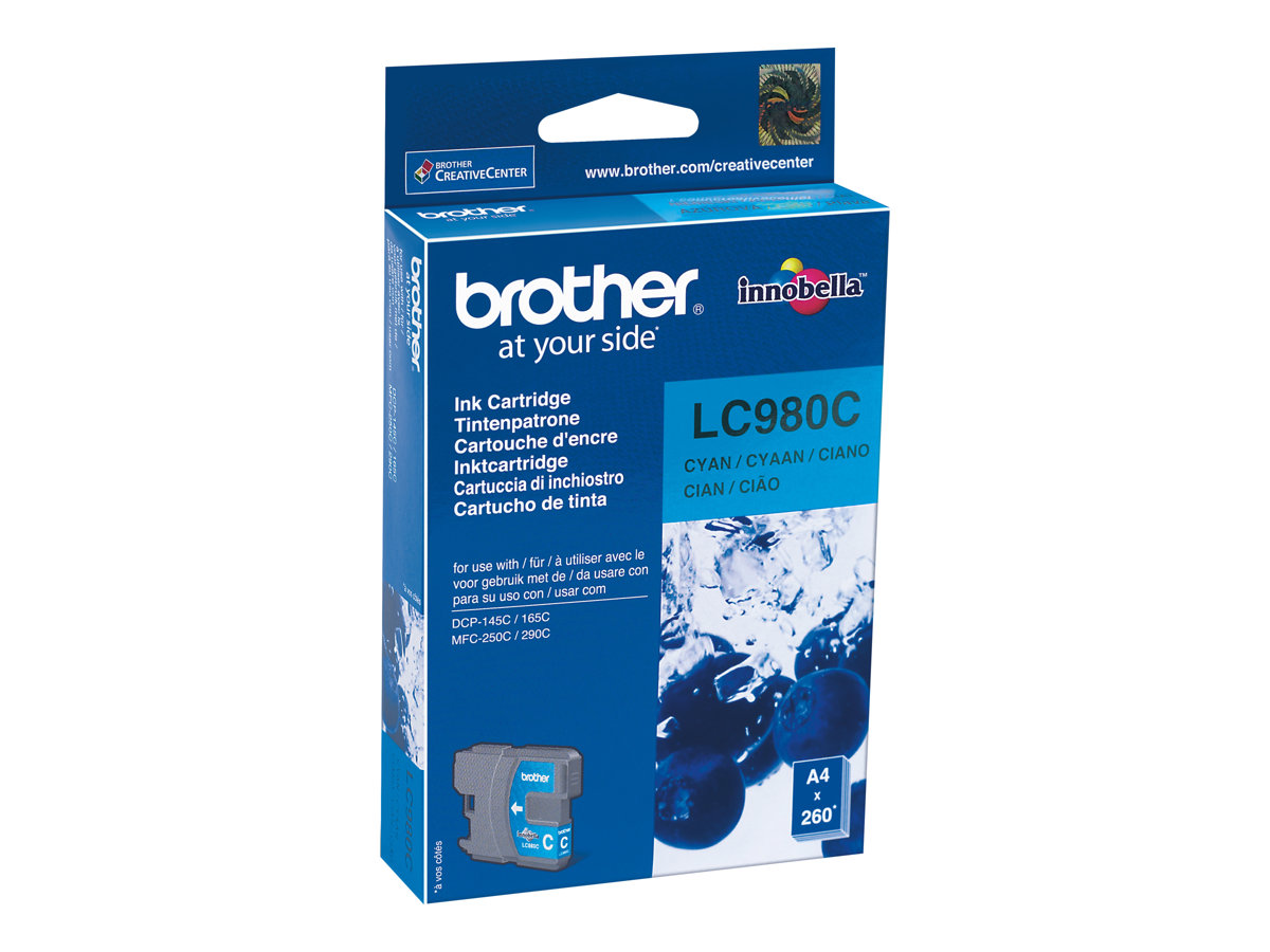BROTHER CARTOUCHE ENCRE CYAN (3