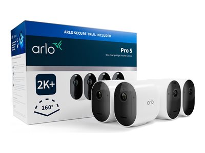 ARLO Pro5 2K Security Camera 4-Cam, ARLO VMC4460P-200EUS  (BILD2)